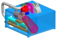 Simulátor Peltonovy turbíny – vzdělávací program Leonardo da Vinci